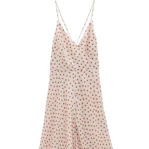 NWT ZARA Polka Dot Dress TRF